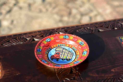 [PK0310-HM-WLH-023395] Truck Art Metal Plate