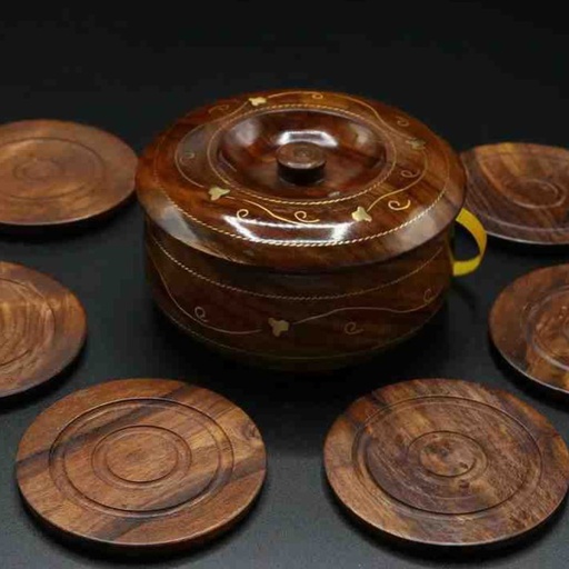 [PK0130-HM-KMA-023522] Wooden Tea Mats