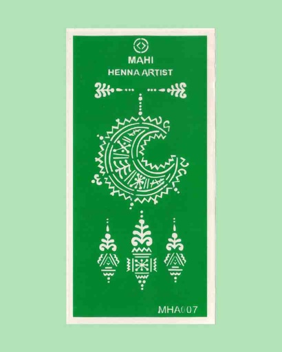 [PK7633-AR-DIG-023651] Henna Stencils MHA007