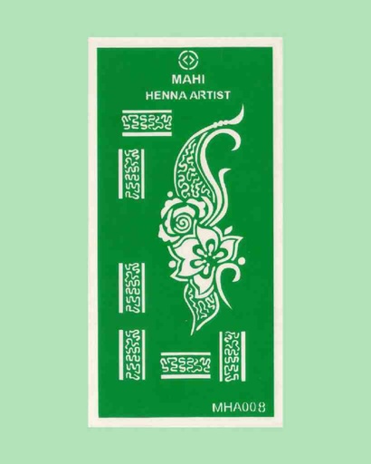 [PK7633-AR-DIG-023652] Henna Stencils MHA008