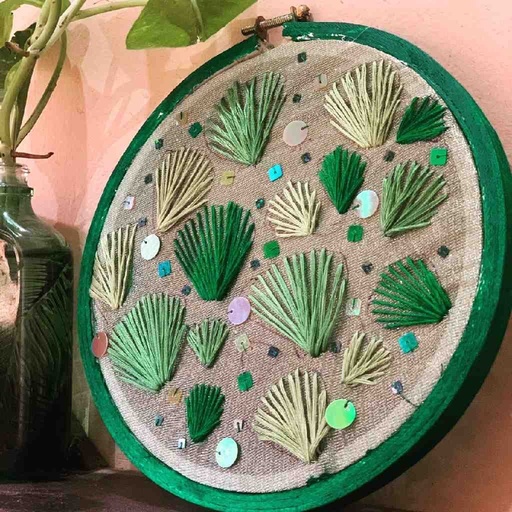 [PK4905-HM-WLH-023863] Embraided Hoop