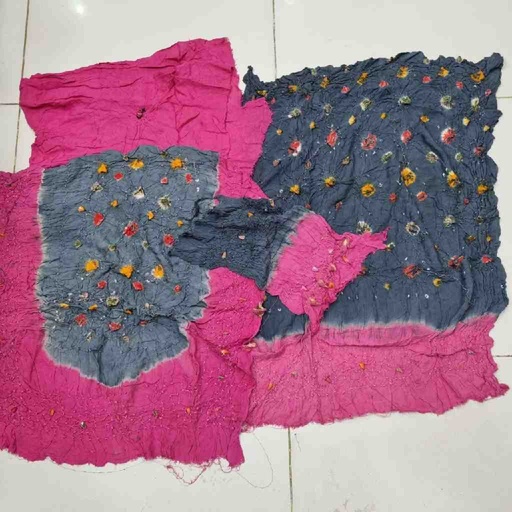 [PK7775-CW-UNS-024004] Bahawalpur Linen Chunri  (3-Piece)