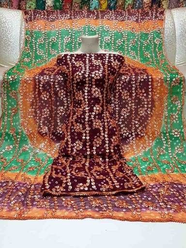 [PK7775-CW-UNS-024034] Gotta Jaal & Chunri (2-Piece)