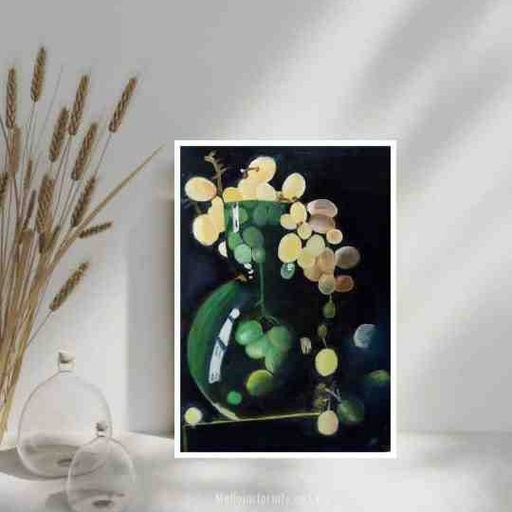 [PK7786-AR-OIL-024167] Baroque Art  Still life