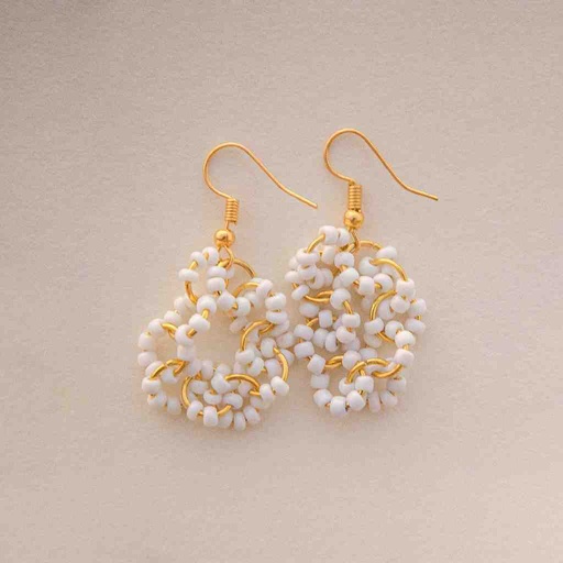 [PK5084-JW-EAR-024236] White Earrings