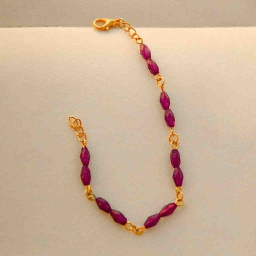 [PK5084-JW-GEN-024237] Purple Chic Bracelet