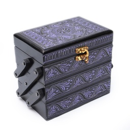 [PK0144-CF-LAC-002238] Jewelry Box (Laquer Art)