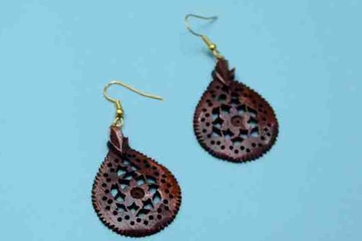 [PK0075-JW-EAR-024558] Camel Bone Craft Earrings