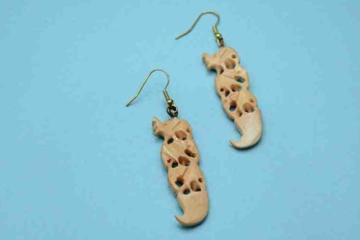 [PK0075-JW-EAR-024568] Camel Bone Craft Earrings