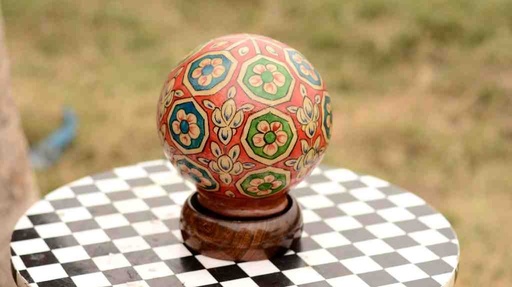 [PK0038-HM-LMP-024917] Camel Skin Lamp