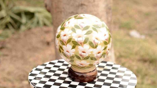 [PK0038-HM-LMP-024944] Camel Skin Lamp