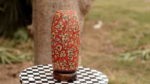 [PK0038-HM-LMP-024979] Camel Skin Lamp