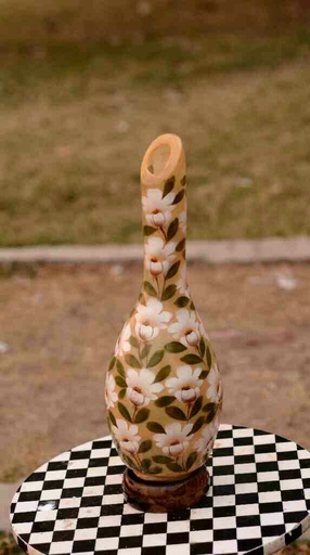 [PK0038-HM-LMP-025006] Camel Skin Lamp