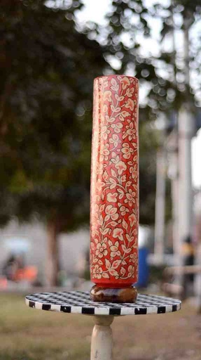 [PK0038-HM-LMP-025091] Camel Skin Lamp