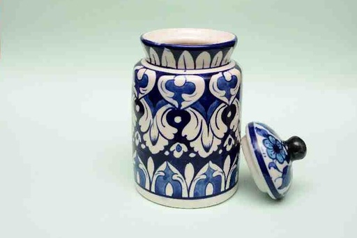 [PK0023-CF-BPO-025645] Blue Pottery Jar