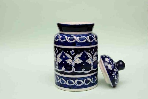 [PK0023-CF-BPO-025654] Blue Pottery Jar