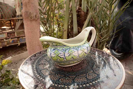 [PK0023-CF-BPO-025736] Blue Pottery Raita Bowl