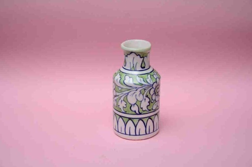 [PK0023-HM-VAS-025791] Blue Pottery Small Flower Vase