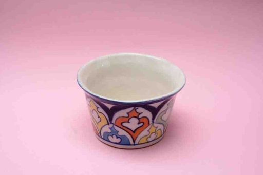 [PK0023-HM-PLN-025805] Blue Pottery Small Planter