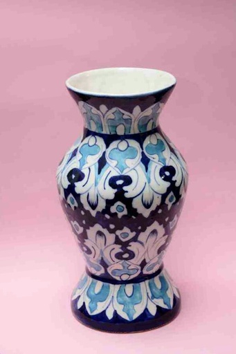 [PK0023-CF-BPO-025856] Blue Pottery Flower Vase