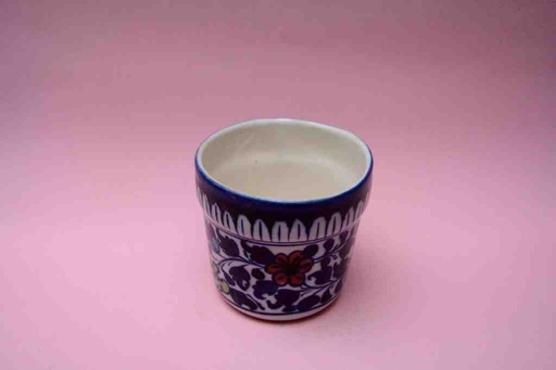[PK0023-HM-PLN-025867] Blue Pottery Small Planter
