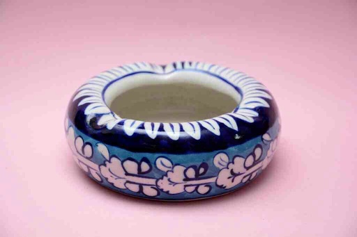 [PK0023-CF-BPO-025888] Blue Pottery Ash Tray