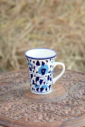 [PK0363-CF-BPO-026187] Blue Pottery Mug