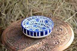 [PK0363-HM-TBW-026357] Blue Pottery Bowl