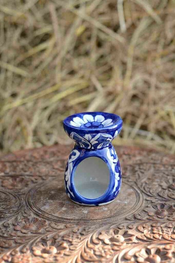 [PK0363-CF-BPO-026394] Blue Pottery Fragrance Oil Burner