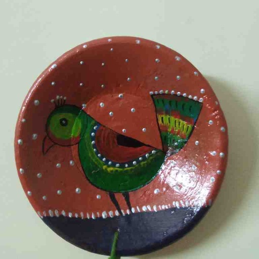 [PK7984-HM-WLH-027684] Wall Hanging Mitti Plate