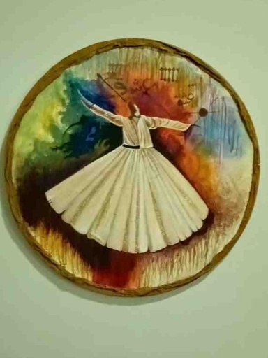 [PK8011-AR-PAI-027784] Sufi Painting
