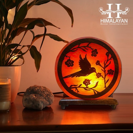 [PK8146-HM-LMP-027835] Himalayan 3D Salt Lamp (Bird Shape)