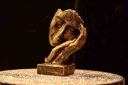 [PK0094-AR-SCU-028059] Abstract Human Fiber Collectible Sculpture Figurine Statue