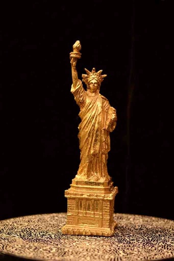 [PK0094-AR-SCU-028064] Decorative Statue Of Liberty Vintage
