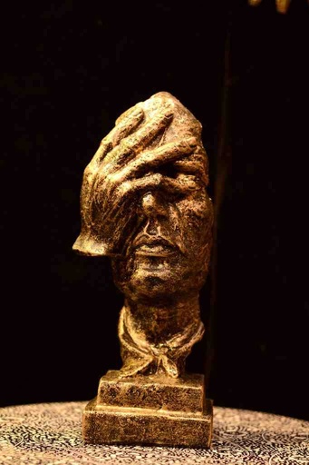 [PK0094-AR-SCU-028076] The Thinker Statue, Silence Sculpture
