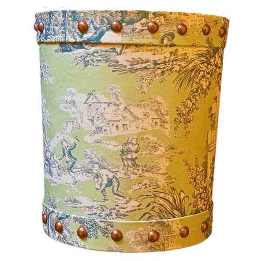 [PK8389-HM-BED-028446] Sage Green Dustbin