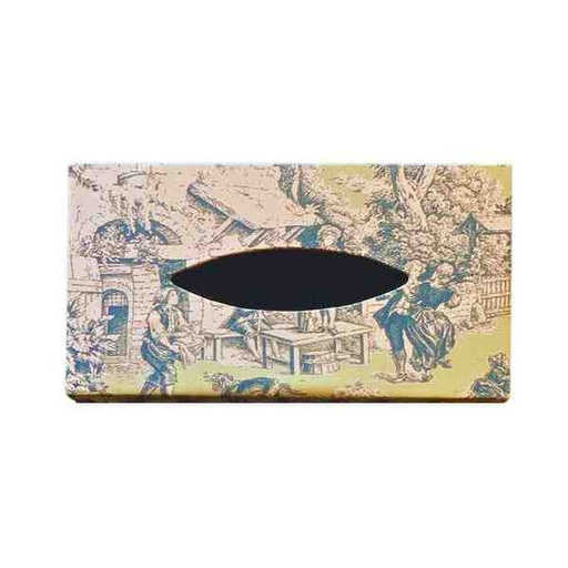 [PK8389-HM-BED-028447] Sage Green Tissue Box
