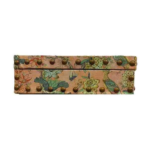 [PK8389-HM-BED-028449] Pink Floral Tissue Box