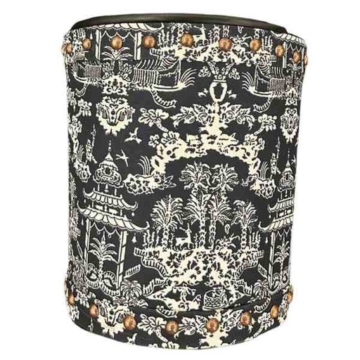 [PK8389-HM-BED-028450] Chinese Black Dustbin