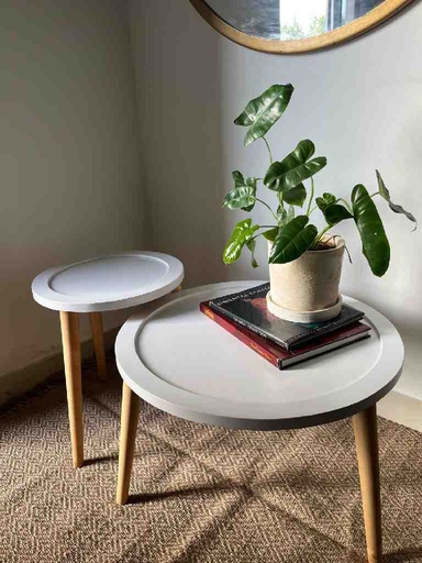 [PK8394-HM-TBW-028470] Nesting Table Set of 2