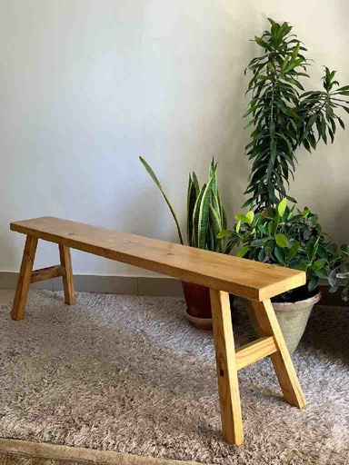 [PK8394-CF-WOO-028475] Sleak Wooden Bench