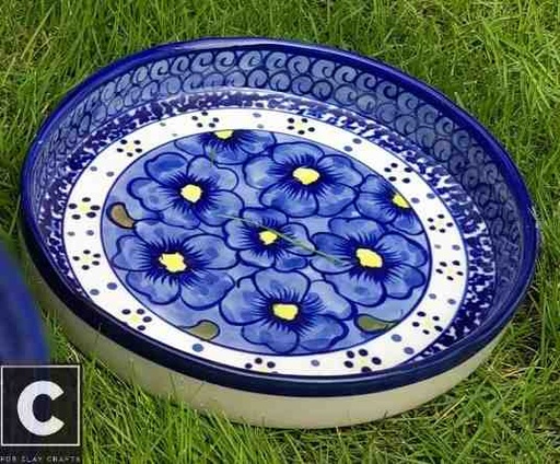 [PK8474-HM-TBW-028570] Pizza Plate Small