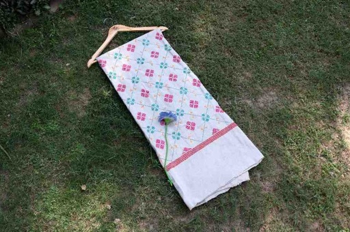 [PK3778-AR-DRW-028707] Embroidered Phulkari Shawl