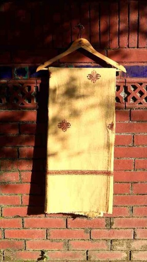 [PK3778-AR-DRW-028718] Embroidered Phulkari Shawl