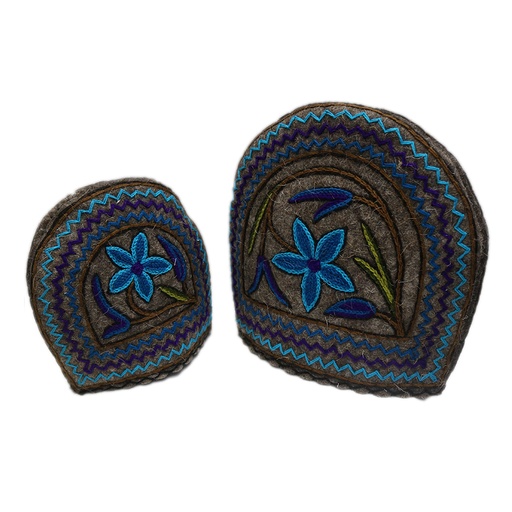 [PK0208-HM-KIT-002609] Hand Embroidery Tea Cozy set