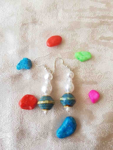 [PK3311-JW-EAR-028916] Ceramic Earrings