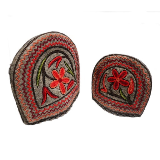 [PK0208-HM-KIT-002617] Hand Embroidery Tea Cozy set