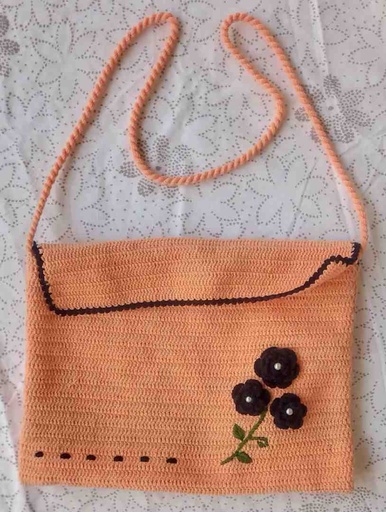 [PK9135-BG-SHO-029600] Crochet Poch