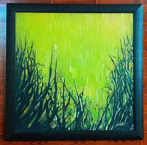 [PK8038-AR-OIL-029605] Oil Painting on Canvas