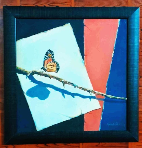[PK8038-AR-OIL-029629] Oil Painting on Canvas